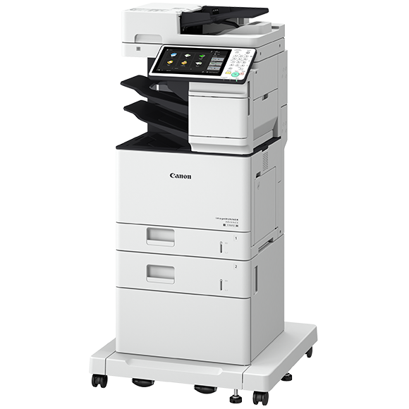Canon 525 office multifunction copier, control panel and touchscreen