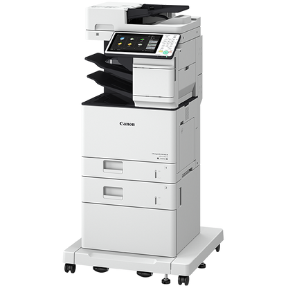 Canon 525 office multifunction copier, control panel and touchscreen