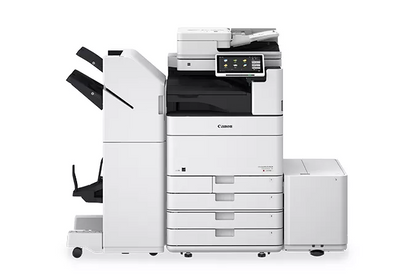Canon C5840i colour office multifunction copier, control panel and touchscreen