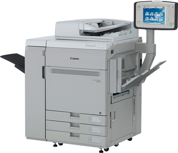 Canon C710 colour production press, front view