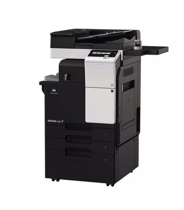 Konica Minolta C287 colour office multifunction copier, front view