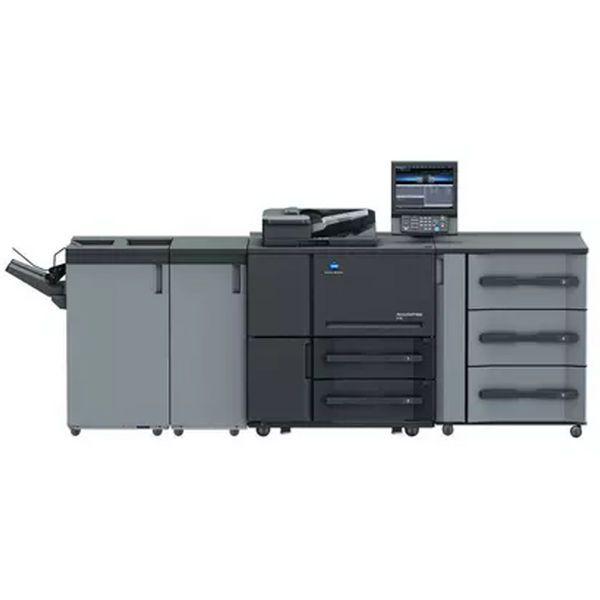 Konica Minolta 2250P production press, front view