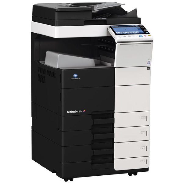 Konica Minolta C554e colour office multifunction copier, front view