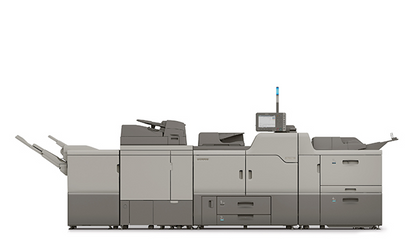 Ricoh 7110X production press, front view