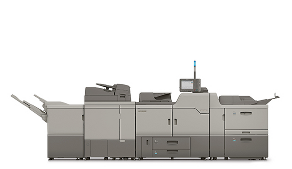 Ricoh 7110X production press, front view
