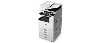 Canon C3830i colour office multifunction copier, front view