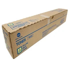 Konica Minolta TN626Y yellow toner cartridge for C450I, C550I, product photograph